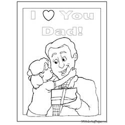 ぬりえページ: お父さん (キャラクター) #103513 - 無料の印刷可能なぬりえページ