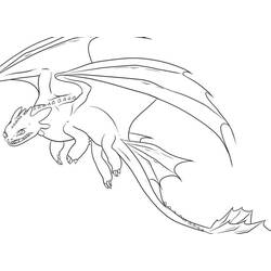 ぬりえページ: ドラゴン (キャラクター) #148379 - 無料の印刷可能なぬりえページ