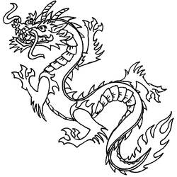 ぬりえページ: ドラゴン (キャラクター) #148399 - 無料の印刷可能なぬりえページ