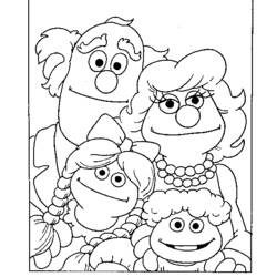 ぬりえページ: 家族 (キャラクター) #95079 - 無料の印刷可能なぬりえページ
