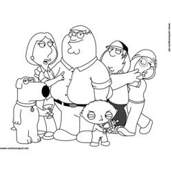 ぬりえページ: 家族 (キャラクター) #95105 - 無料の印刷可能なぬりえページ
