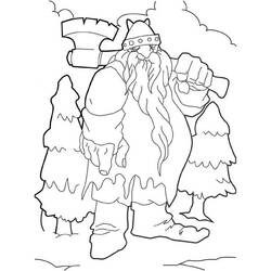 ぬりえページ: 巨人 (キャラクター) #97714 - 無料の印刷可能なぬりえページ