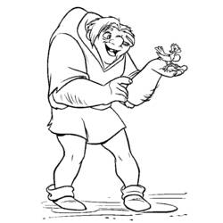 ぬりえページ: 巨人 (キャラクター) #97738 - 無料の印刷可能なぬりえページ