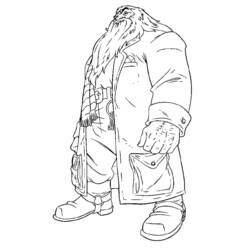 ぬりえページ: 巨人 (キャラクター) #97945 - 無料の印刷可能なぬりえページ