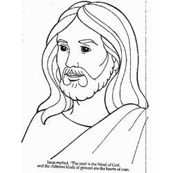 ぬりえページ: イエス (キャラクター) #98881 - 無料の印刷可能なぬりえページ