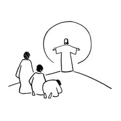 ぬりえページ: イエス (キャラクター) #99001 - 無料の印刷可能なぬりえページ