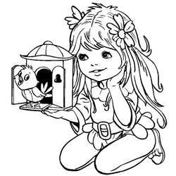 ぬりえページ: 少女 (キャラクター) #96539 - 無料の印刷可能なぬりえページ