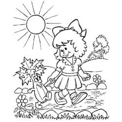 ぬりえページ: 少女 (キャラクター) #96549 - 無料の印刷可能なぬりえページ