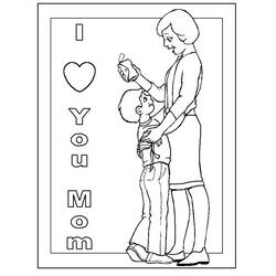 ぬりえページ: お母さん (キャラクター) #101191 - 無料の印刷可能なぬりえページ