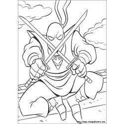 ぬりえページ: 忍者 (キャラクター) #148197 - 無料の印刷可能なぬりえページ