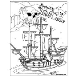 ぬりえページ: 海賊 (キャラクター) #105039 - 無料の印刷可能なぬりえページ