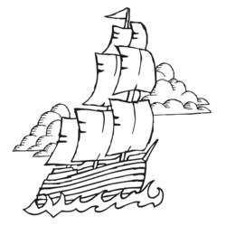 ぬりえページ: 海賊 (キャラクター) #105084 - 無料の印刷可能なぬりえページ