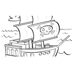 ぬりえページ: 海賊 (キャラクター) #105088 - 無料の印刷可能なぬりえページ