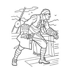 ぬりえページ: 海賊 (キャラクター) #105103 - 無料の印刷可能なぬりえページ