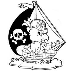 ぬりえページ: 海賊 (キャラクター) #105129 - 無料の印刷可能なぬりえページ