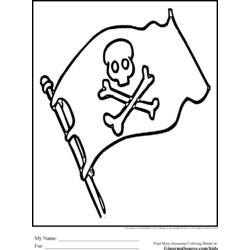 ぬりえページ: 海賊 (キャラクター) #105137 - 無料の印刷可能なぬりえページ