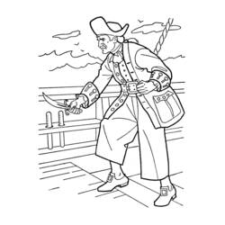 ぬりえページ: 海賊 (キャラクター) #105143 - 無料の印刷可能なぬりえページ