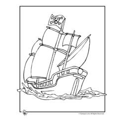 ぬりえページ: 海賊 (キャラクター) #105196 - 無料の印刷可能なぬりえページ