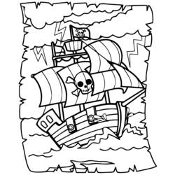 ぬりえページ: 海賊 (キャラクター) #105310 - 無料の印刷可能なぬりえページ