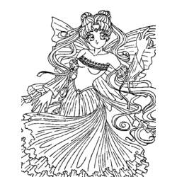 ぬりえページ: お姫様 (キャラクター) #85337 - 無料の印刷可能なぬりえページ