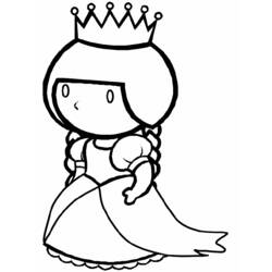 ぬりえ: 女王 - 無料の印刷可能なぬりえページ