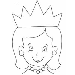 ぬりえページ: 女王 (キャラクター) #106217 - 無料の印刷可能なぬりえページ