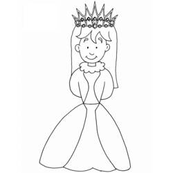 ぬりえページ: 女王 (キャラクター) #106221 - 無料の印刷可能なぬりえページ