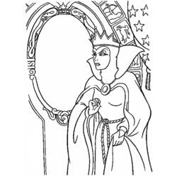 ぬりえページ: 女王 (キャラクター) #106231 - 無料の印刷可能なぬりえページ