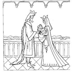 ぬりえページ: 女王 (キャラクター) #106235 - 無料の印刷可能なぬりえページ