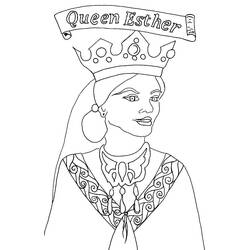 ぬりえページ: 女王 (キャラクター) #106304 - 無料の印刷可能なぬりえページ
