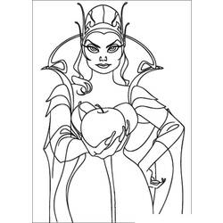 ぬりえページ: 女王 (キャラクター) #106422 - 無料の印刷可能なぬりえページ