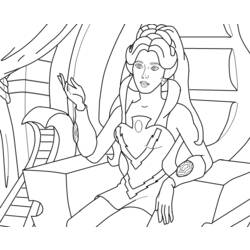 ぬりえページ: 女王 (キャラクター) #106447 - 無料の印刷可能なぬりえページ