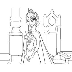 ぬりえページ: 女王 (キャラクター) #106448 - 無料の印刷可能なぬりえページ
