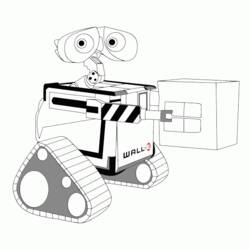 ぬりえページ: ロボット (キャラクター) #106620 - 無料の印刷可能なぬりえページ