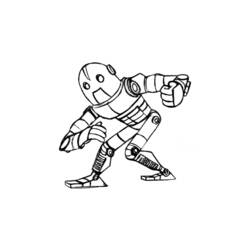 ぬりえページ: ロボット (キャラクター) #106645 - 無料の印刷可能なぬりえページ