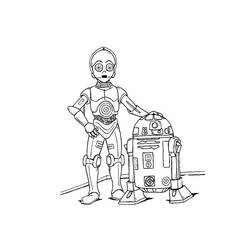 ぬりえページ: ロボット (キャラクター) #106658 - 無料の印刷可能なぬりえページ