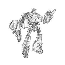 ぬりえページ: ロボット (キャラクター) #106742 - 無料の印刷可能なぬりえページ