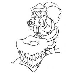 ぬりえページ: サンタクロース (キャラクター) #104707 - 無料の印刷可能なぬりえページ