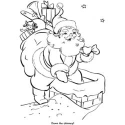 ぬりえページ: サンタクロース (キャラクター) #104720 - 無料の印刷可能なぬりえページ