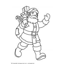 ぬりえページ: サンタクロース (キャラクター) #104725 - 無料の印刷可能なぬりえページ
