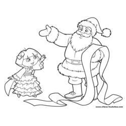 ぬりえページ: サンタクロース (キャラクター) #104740 - 無料の印刷可能なぬりえページ