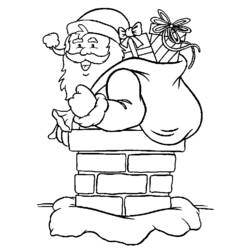 ぬりえページ: サンタクロース (キャラクター) #104800 - 無料の印刷可能なぬりえページ