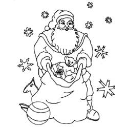 ぬりえページ: サンタクロース (キャラクター) #104802 - 無料の印刷可能なぬりえページ