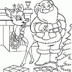 ぬりえページ: サンタクロース (キャラクター) #104826 - 無料の印刷可能なぬりえページ