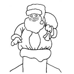 ぬりえページ: サンタクロース (キャラクター) #104877 - 無料の印刷可能なぬりえページ
