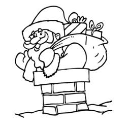 ぬりえページ: サンタクロース (キャラクター) #104907 - 無料の印刷可能なぬりえページ