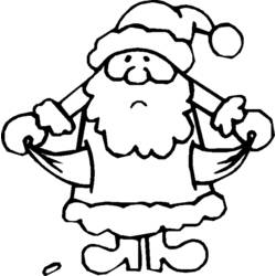 ぬりえページ: サンタクロース (キャラクター) #104938 - 無料の印刷可能なぬりえページ