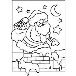 ぬりえページ: サンタクロース (キャラクター) #104967 - 無料の印刷可能なぬりえページ