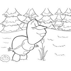 ぬりえページ: 雪だるま (キャラクター) #89300 - 無料の印刷可能なぬりえページ