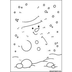 ぬりえページ: 雪だるま (キャラクター) #89463 - 無料の印刷可能なぬりえページ